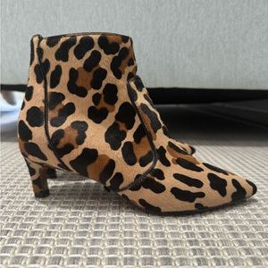 Aquatalia Ponyhair Animal Print Boots